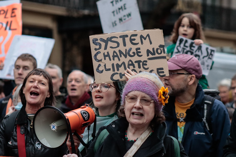 protest against climate change