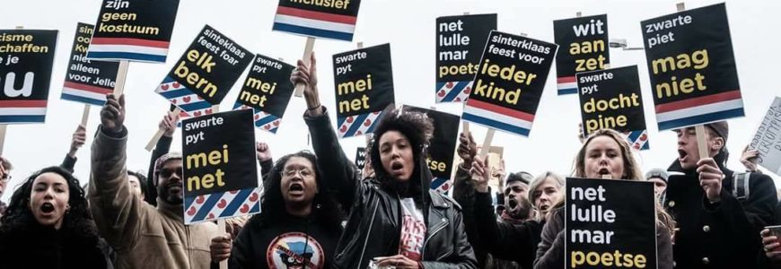 kick out zwarte piet protest
